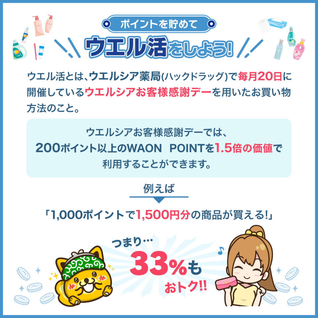 ポイントインカムでウェルかつのポイントをためよう